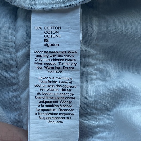 Gap Khakis Girlfriend 6" Cotton Striped Shorts Women's Plus Size 18 - Picture 6 of 7